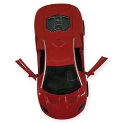 Çek Bırak Metal Arabalar 12 cm - 6632-40 - Kırmızı