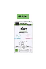 Sleepy Natural Double Soft Bebek Bezi Ultra Paket 7 Beden 48 Adet