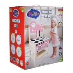 Playwood Kutuda Ahşap Mutfak Seti