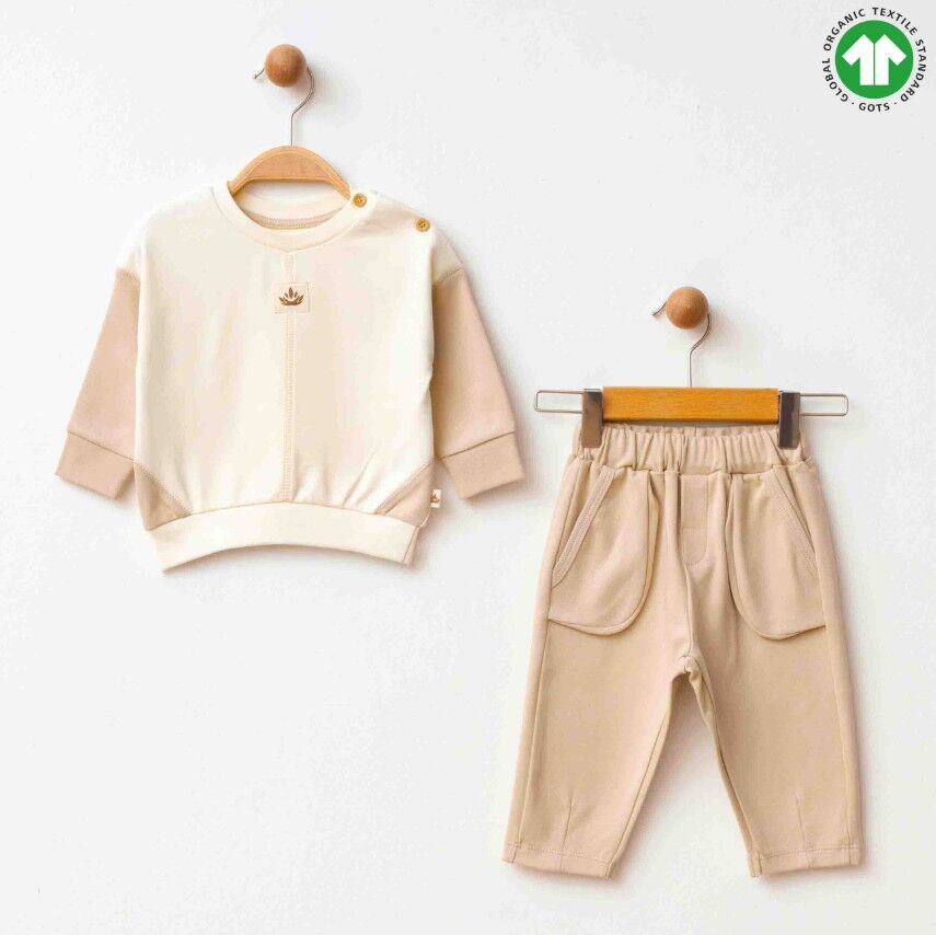 Eslenza Organik 2li Takım 2233 Kahve