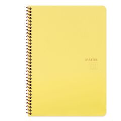 Pastel A4 80 Yaprak Karton PP Kapak Spralli Note D