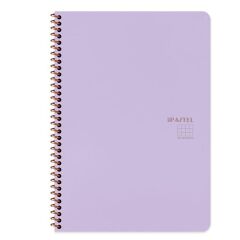 Pastel A4 80 Yaprak Karton PP Kapak Spralli Note D