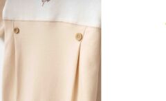 Eslenza Organik Şapkalı Tulum 2241 Bej