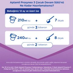 Aptamil Prosyneo Çocuk Devam Sütü No3 1 Yaş+ 400 Gr