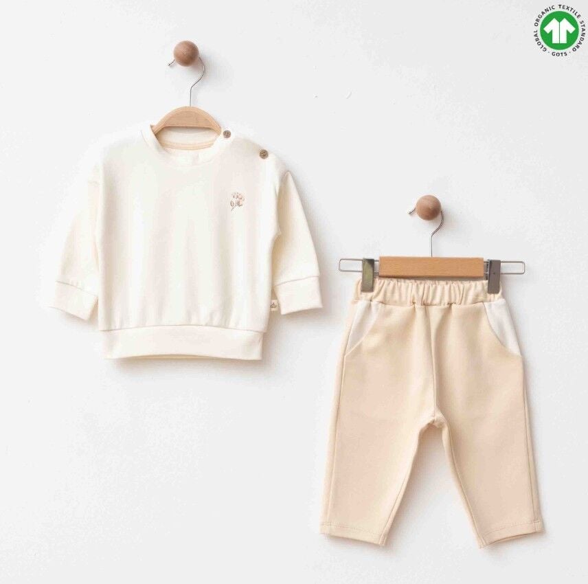 Eslenza Organik 2li Takım 2247 Bej