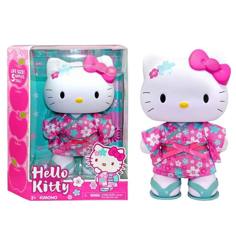 Hello Kitty Kimono Kostümlü Kokulu Figür 30 Cm.