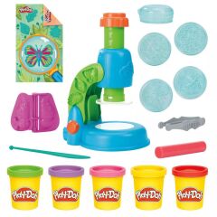 Play-Doh Işıklı Mikroskop Oyun Seti