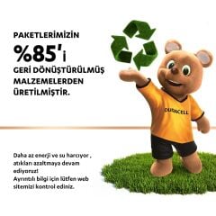 Duracell 4Lü AAA İnce Kalem Pil