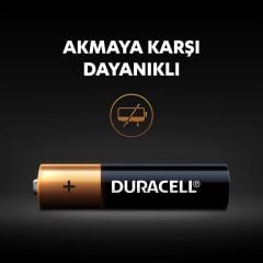 Duracell 4Lü AAA İnce Kalem Pil