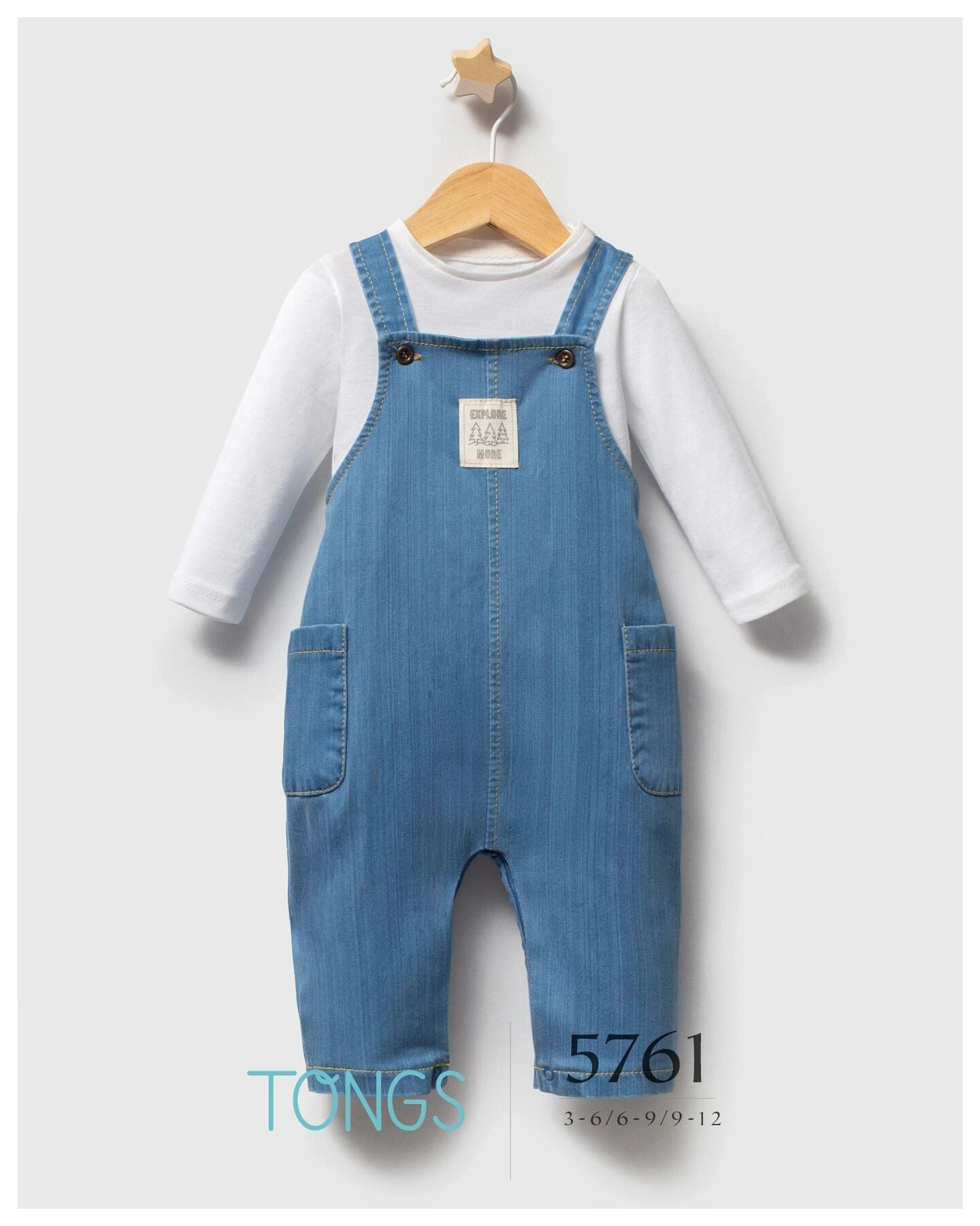 Tongs Enjoy The Ride Salopet 5761 Mavi