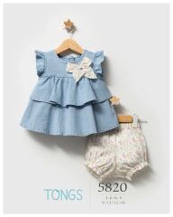 Tongs Jeans Universe İkili Takım 5820 Mavi