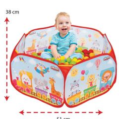 Pilsan Katlanabilir Top Havuzu 6cm 200 'Lü