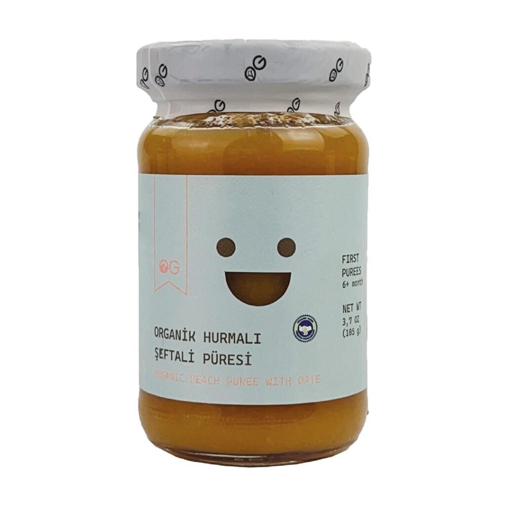 OG Natural Organik Şeftali Püresi 100 Gr