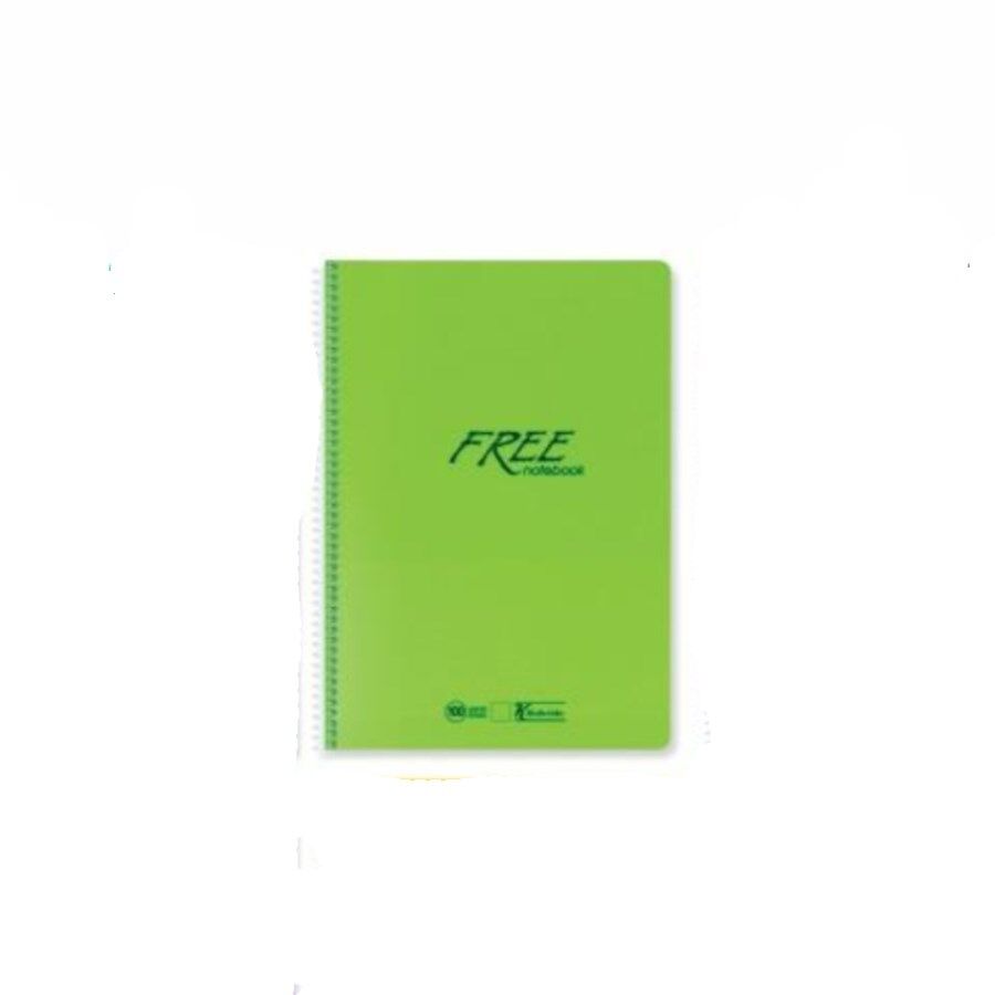 Keskin A4 120 Yp.Kareli Pp Kapak Free Defter