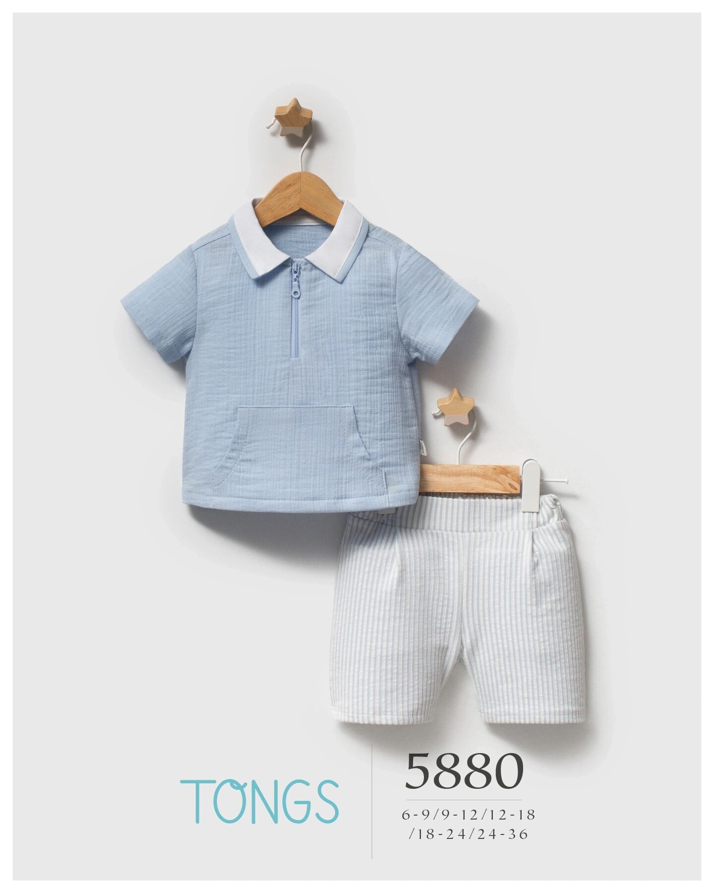 Tongs Celebration İkili Takım 5880 Mavi