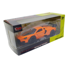 Çekbırak Metal Araba 3621A- Turuncu
