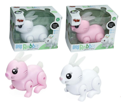 99777-1 - PİLLİ SESLİ IŞIKLI YÜRÜYEN TAVŞAN